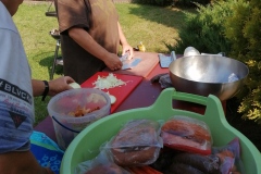 Gril w naszym ogrodzie 28.07.2022